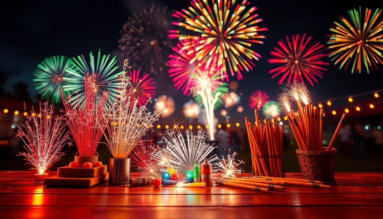Enjoy breathtaking colors with cheap fireworks near me in a festive celebration.