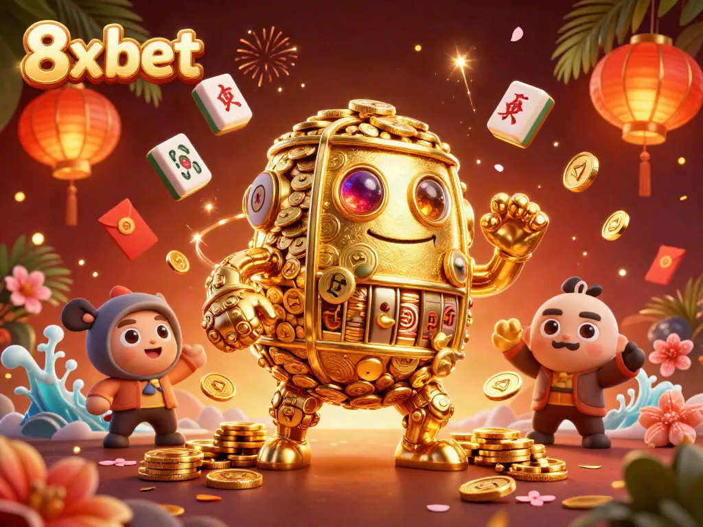Experience thrilling action with 8x bet in this vibrant casino scene.