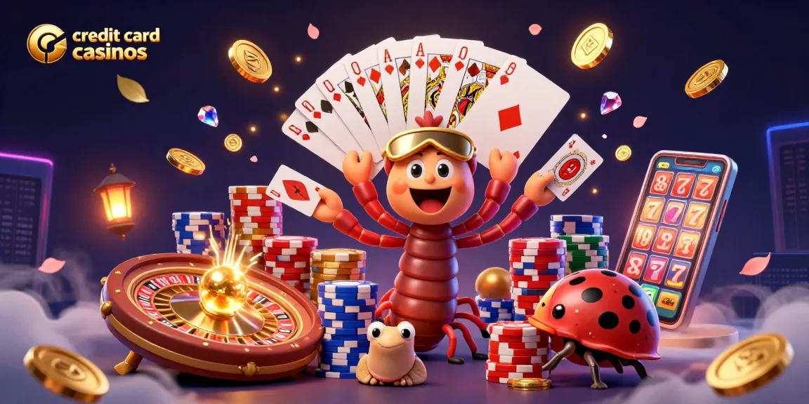 Experience the thrill of credit card casinos with dynamic characters and rich casino elements.