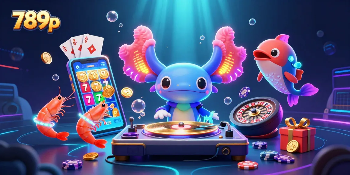 Engage with 789p's vibrant slot gaming experience featuring 3D underwater characters and dynamic game elements.